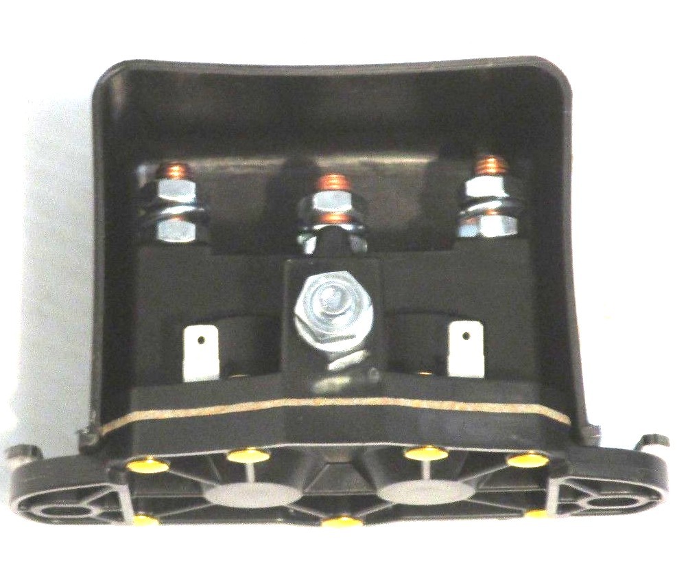 Dump Truck Tarp Solenoid Switch w/cover, 12V, 150A, Buyers # 1306600, # 3014186