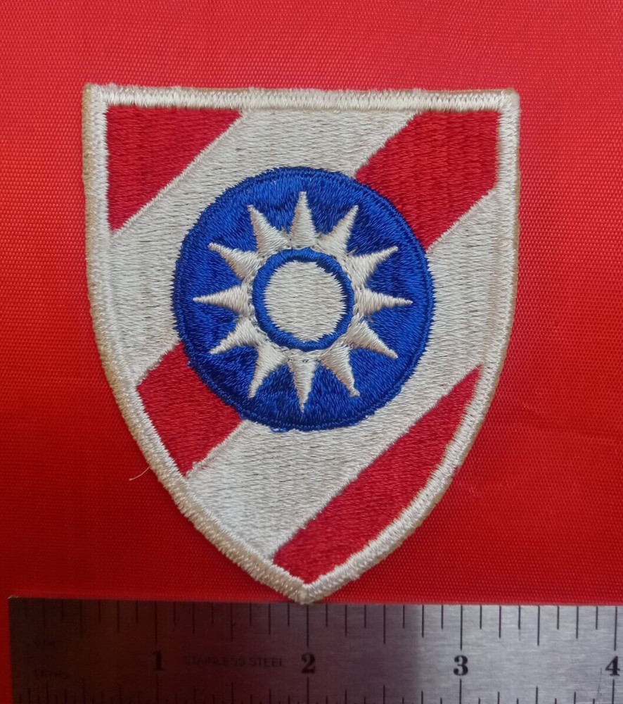 US Army Authentic WW2 Era Combat Training Command China Burma India (CBI) Patch