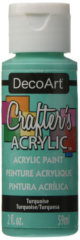 Crafter's Acrylic Paint, 2Ounce, Turquoise