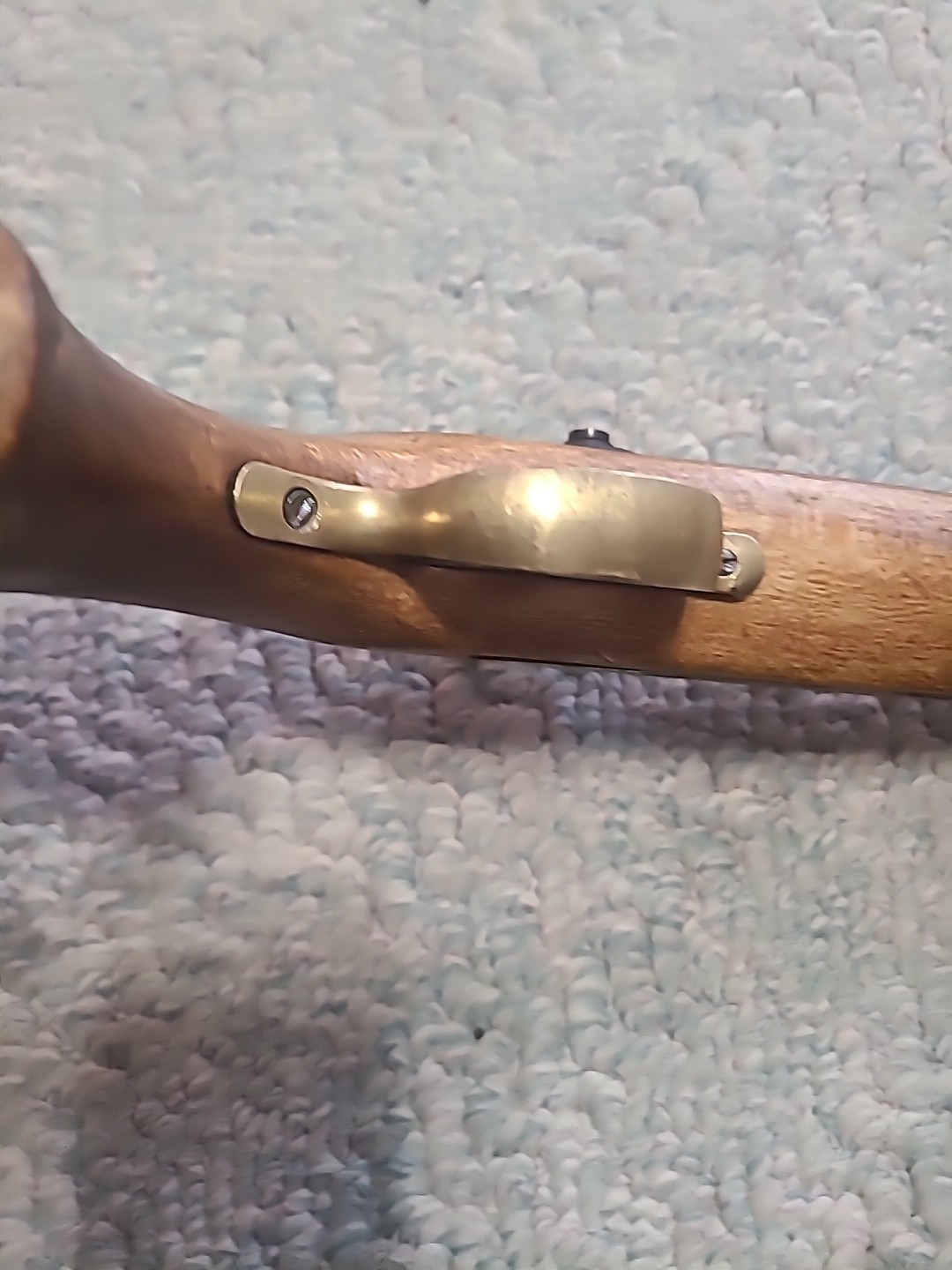 Black Powder Cva Kentucky Pistol Stock Lock Trigger Trigger Guard Thimbles