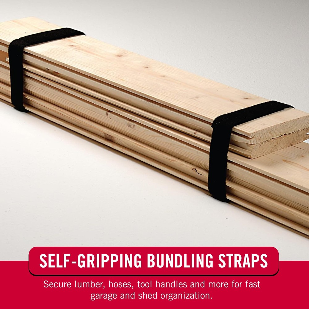 One-Wrap Roll Double Sided Self Gripping Hook and Loop Tape Roll