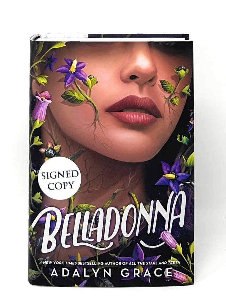 Adalyn Grace / Belladonna A Novel SIGNED FIRST EDITION 2022