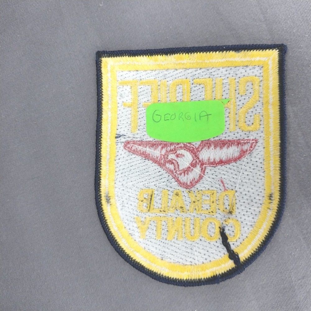 Dekalb County Georgia GA Sheriff 4.5" Patch Red Eagle 551