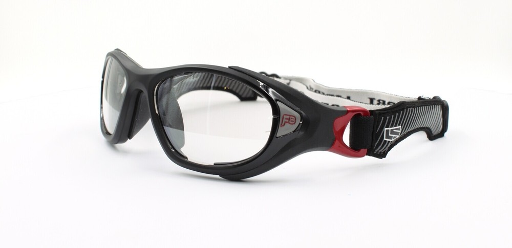 AUTHENTIC REC SPECS - HELMET SPECS XL GOGGLE MATTE BLACK CRIMSON #226