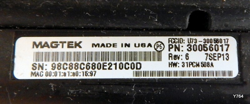 MAGTEK DynaPro Credit Card Processing Reader Terminal 30056017