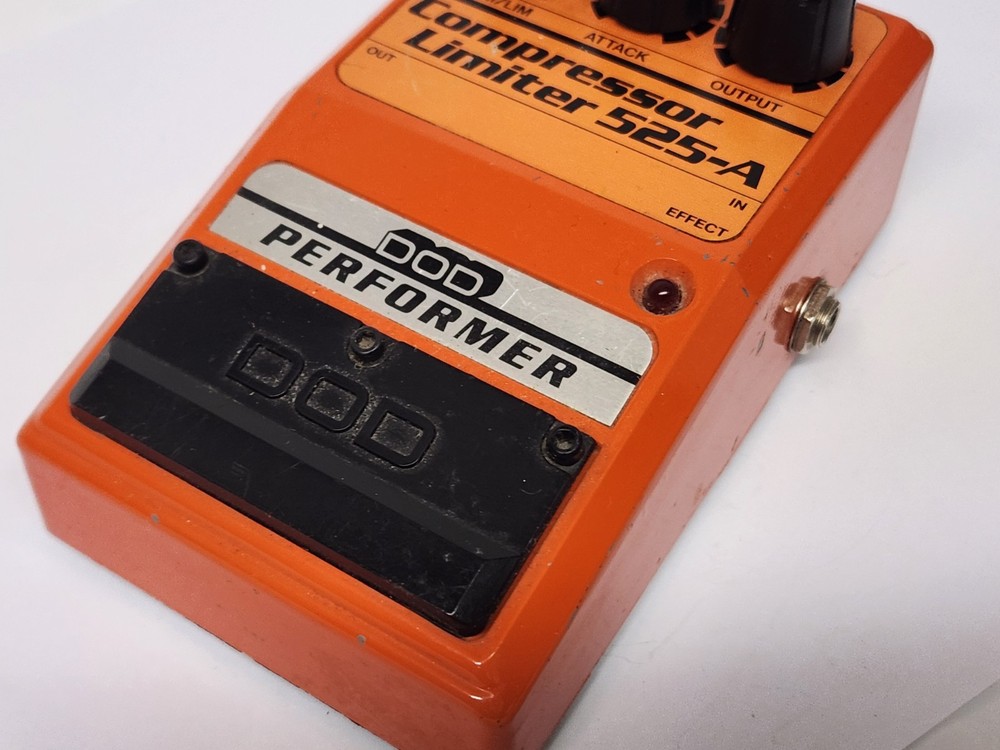 DOD Performer 525-A Compressor Limiter Guitar Effects Pedal