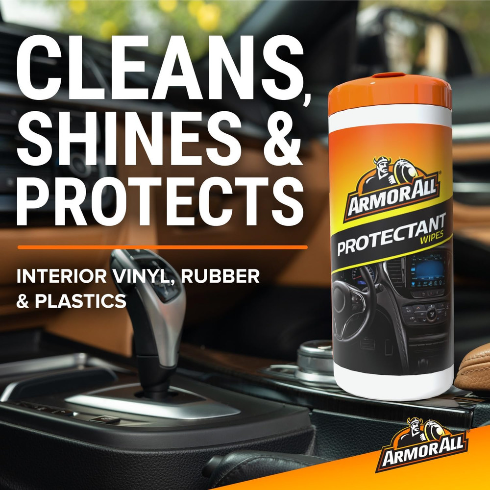 Car Wipes Multi-Pack by , Cleans Vehicle Interior and Exterior, Includes Protec