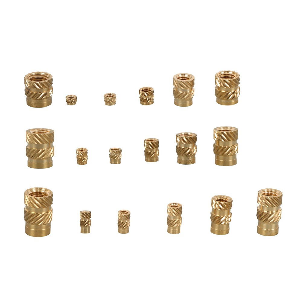 350Pack threaded inserts assortment kit M2-M6 metric internal thread rolled