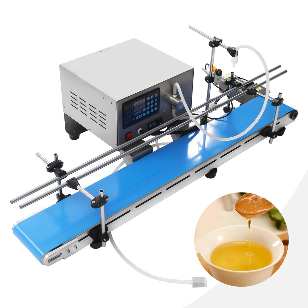 Automatic Single Heads Liquid Filling Machine With Conveyor 3000ml YT-1
