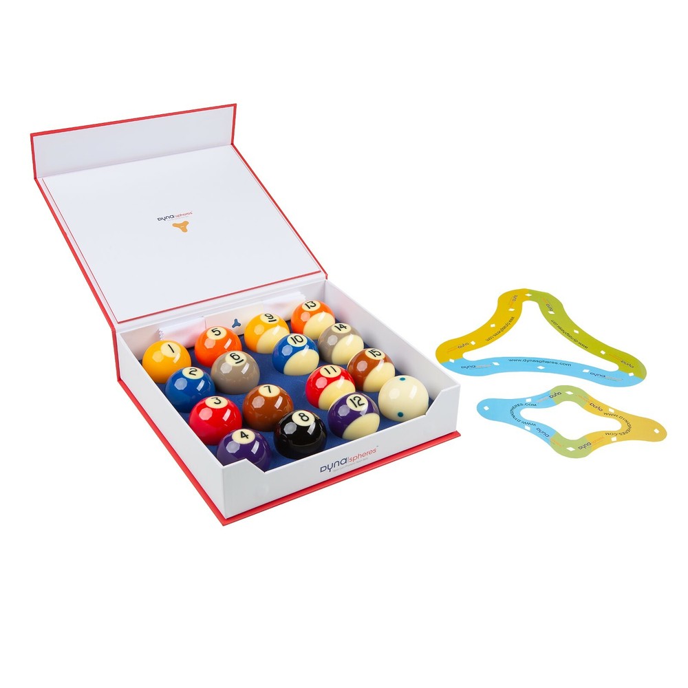 Dynasphere "Gold" 2-1/4 in. Belgian Billiards Pool Balls