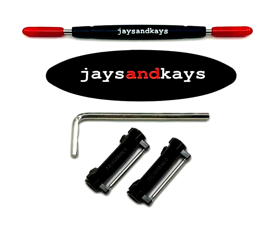 JaysAndKays® GW9500 Metal Adapters Kit for Casio GShock GW-9500 G-Shock MUDMAN