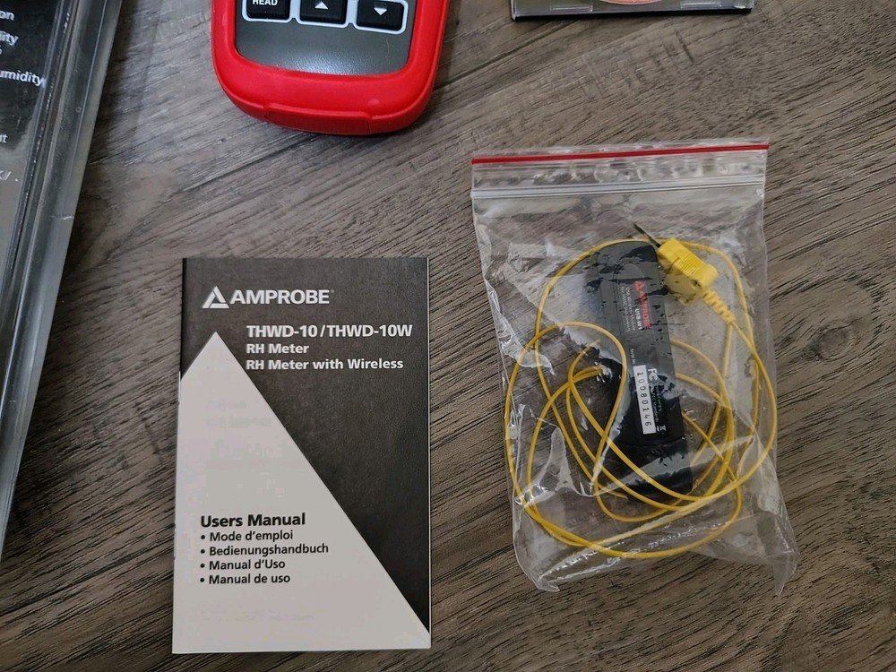 Amprobe THWD-10W Wireless Temperature Relative Humidity Meter