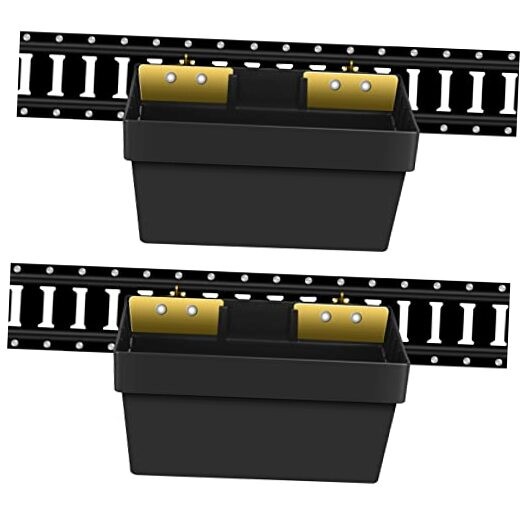 2 Pack E-Track Basket Storage Bin| E Track Box for Tool Organizer - E-Track