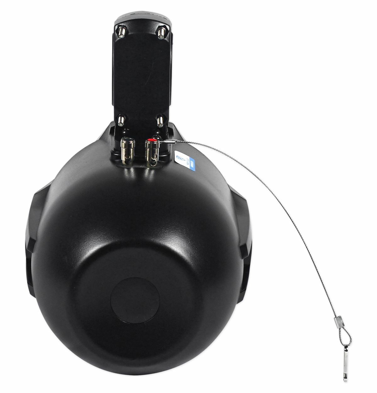 2 Pairs Rockville RWB65B 6.5" Black Marine Wakeboard Tower Speakers - 1000 Watts