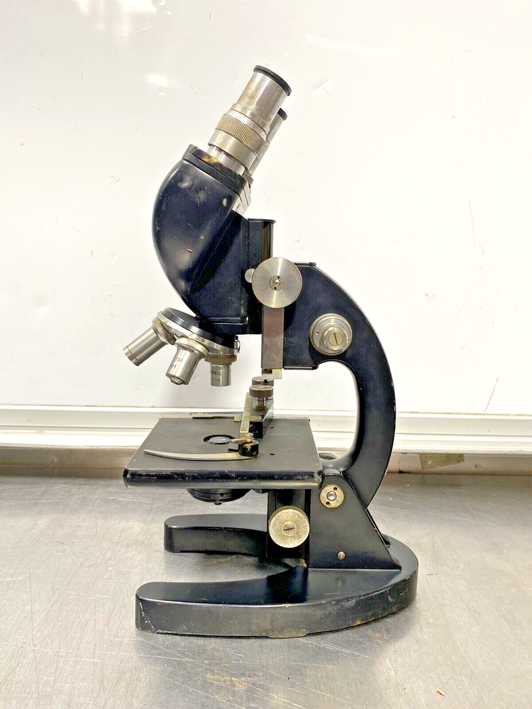 Vintage PRENTISS 10137 Microscope (No Light Source)