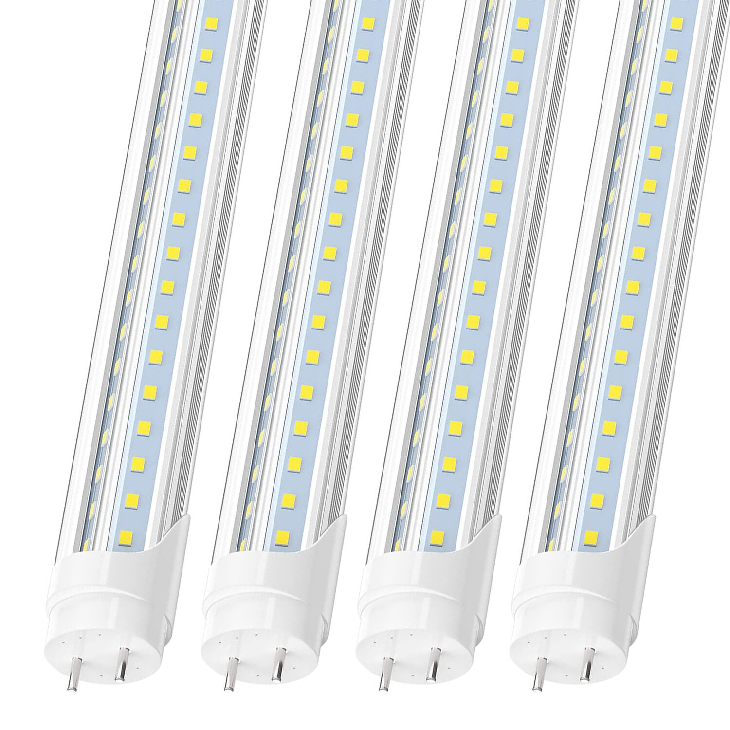 G13 T8 4 FT LED Shop Lights Bi-Pin 22W 28W LED Tube Light Bulbs 6500K Cool White