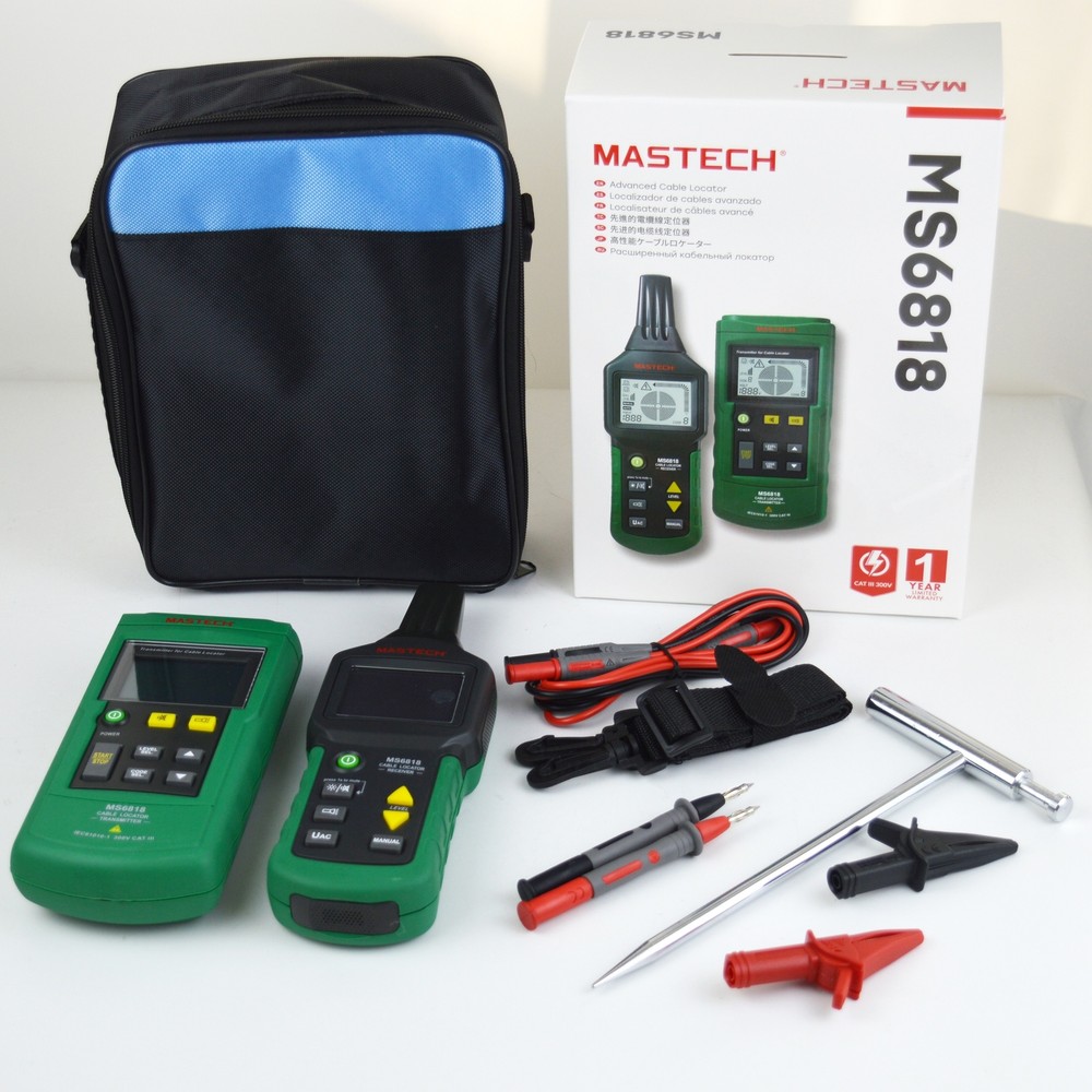 MASTECH MS6818 Wire Tester Networkphone Cable Detector Locator Meter TrackerKd