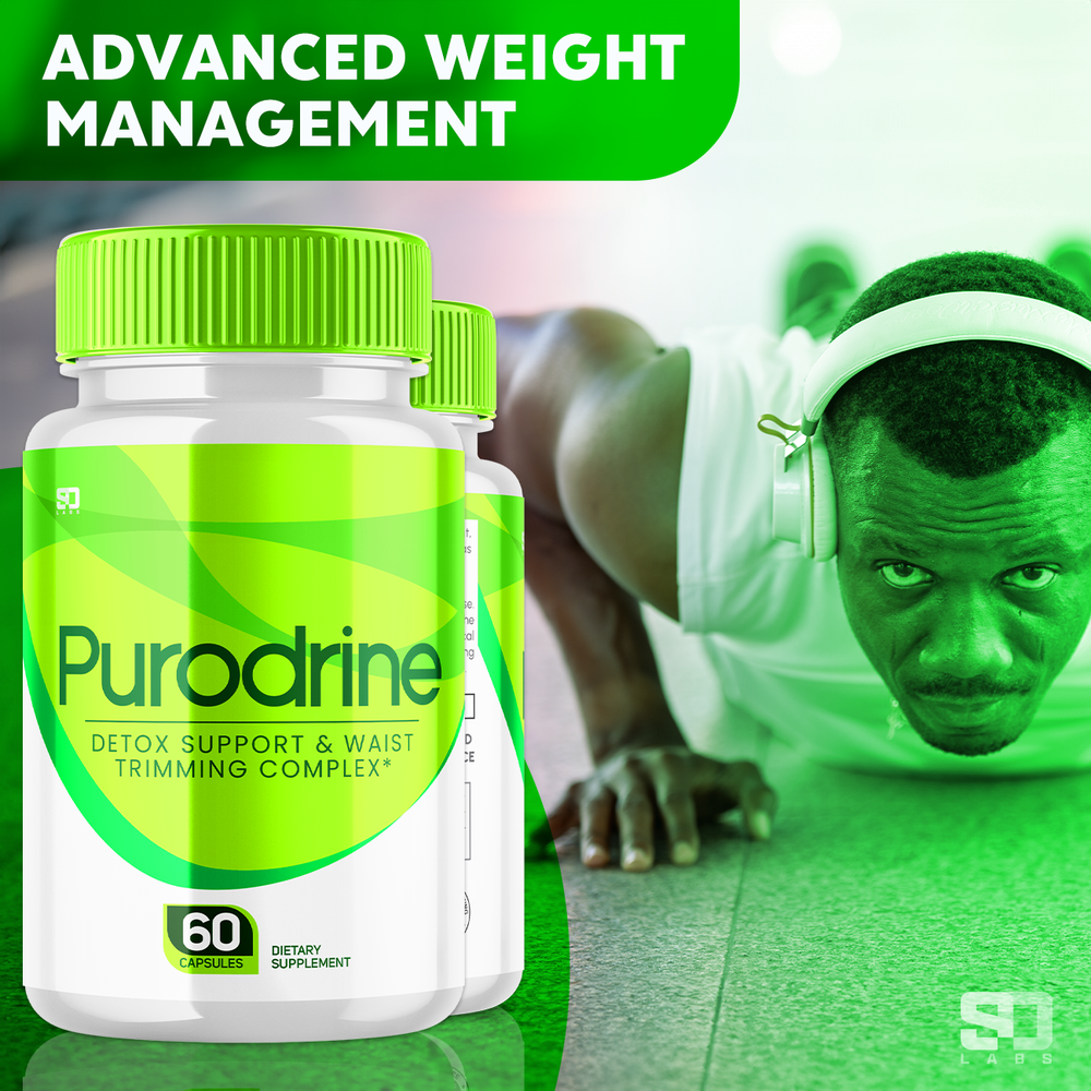 Purodrine Advanced Weight Management and Boosts Energy (2 Pack)