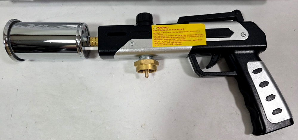 Propane Culinary Heat Torch with Adjustable Flames
