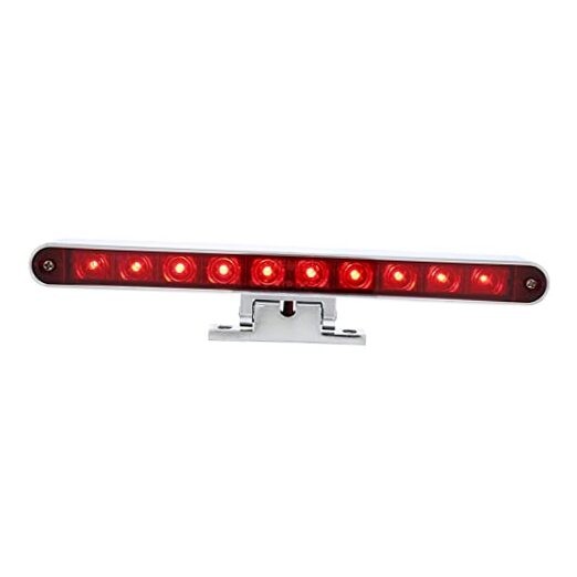 33009 3rd Brake Light, 10 LED Dual Function, with Swivel Pedestal Base, Red