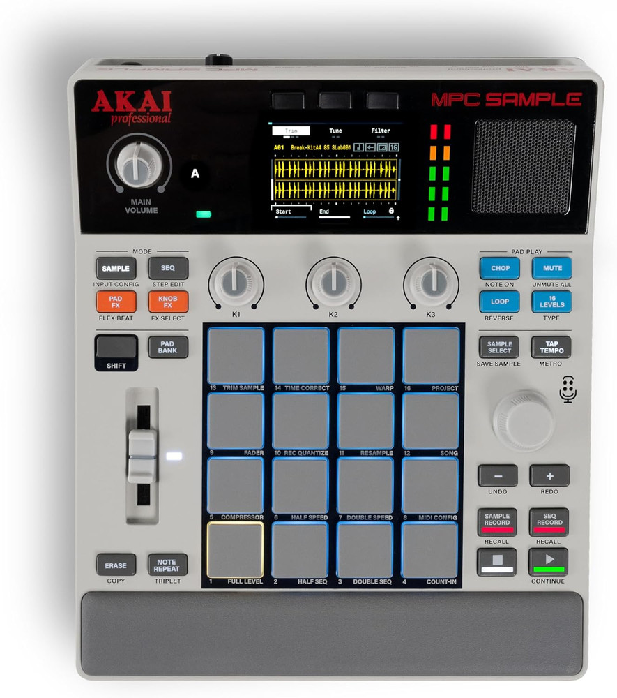 Akai Professional MPC Sample Standalone Portable Sampler, Sequencer and Effects