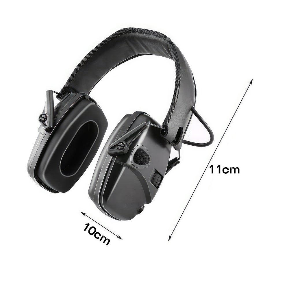 Electronic Hearing Protection Earmuffs 22dB Noise Reduction Foldable Headphones