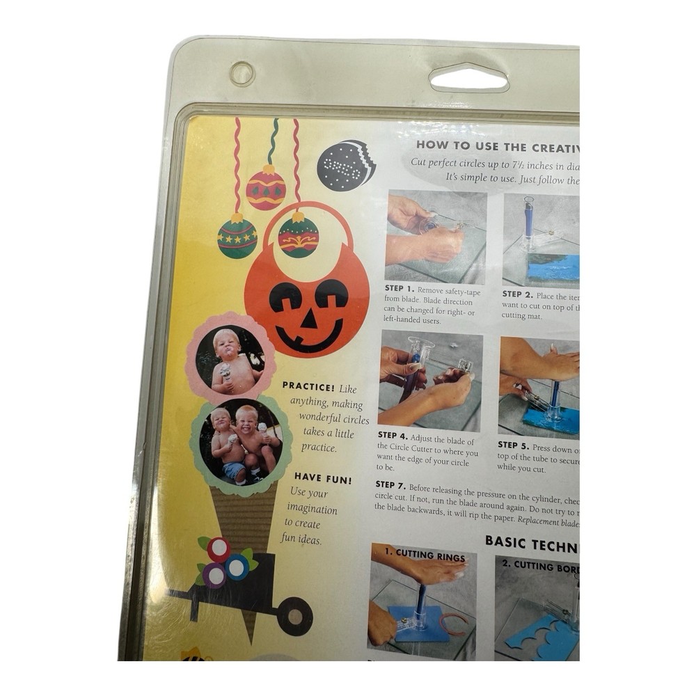 Creative Circle Cutter with Cutting Mat – Making Memories – Scrapbooking Tool