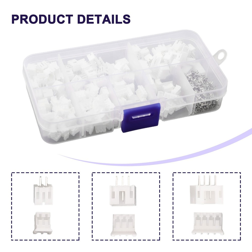 High Quality 2 0mm PH Connector Kit with 450 Pieces Secure and Efficient