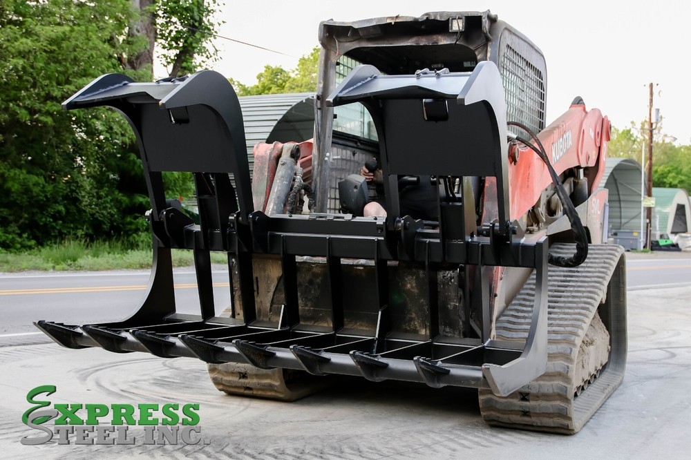 72" XHD GRAPPLE FITS SKID STEER LOADER QUICK ATTACH - LOCAL PICK UP
