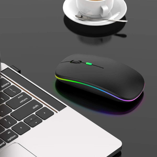NEW WIRED USB OPTICAL MOUSE FOR PC LAPTOP COMPUTER ANDROID BOX SCROLL RGB LED UK