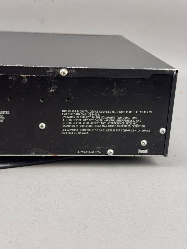 Sony CDP-CE500 5 Disc Changer CD USB Recorder Player *READ*