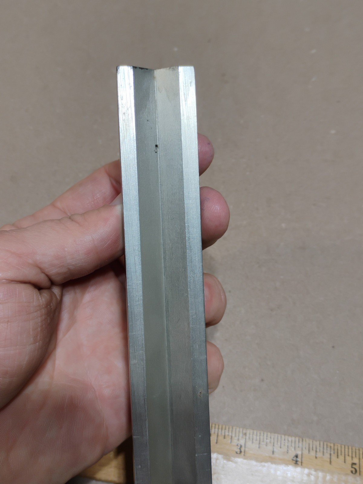 Vintage Stanley USA 6" No. 34 Machinist Level V Bottom - Nice