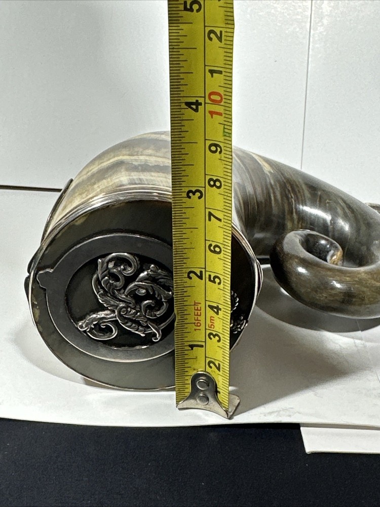 A Fine Scottish Silver Mounted Snuff Mull