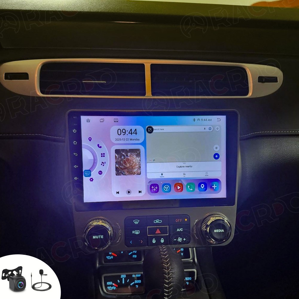 9'' For Chevrolet Camaro 2010-2015 Android 15 Apple Carplay Car Radio Stereo Cam