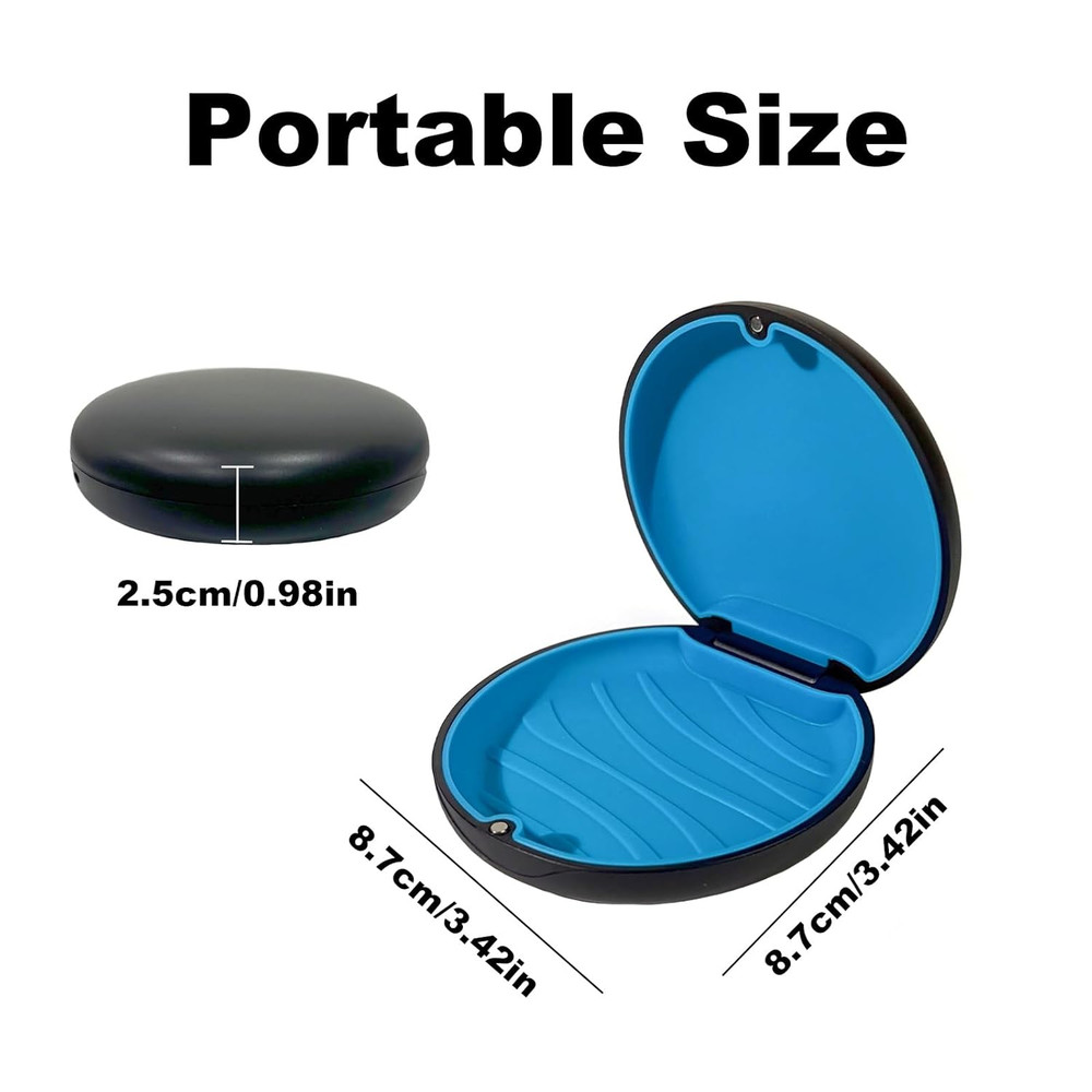 2PCS Retainer Case Compatible with Invisalign,Cute Slim Aligner Case,Customized