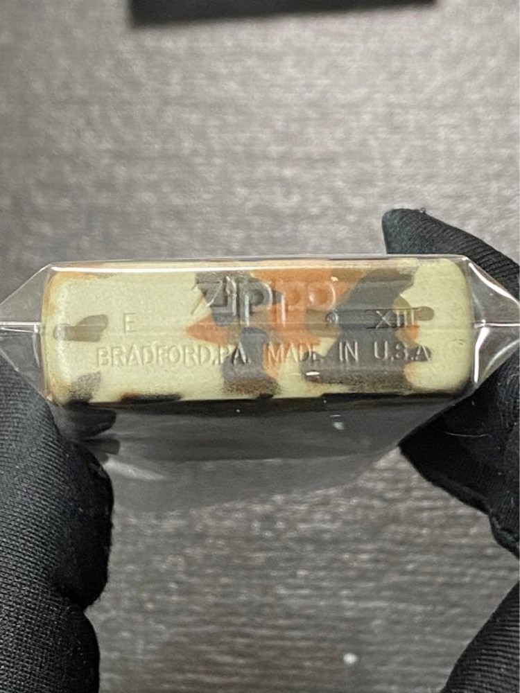 Zippo ABAHOUSE Camouflage Pattern 5 Sided Processing Lighter Regular Japan
