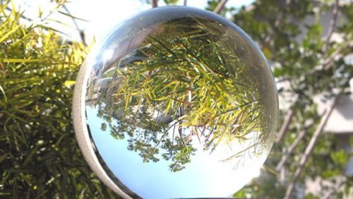Optically Clear Crystal Ball 150 mm