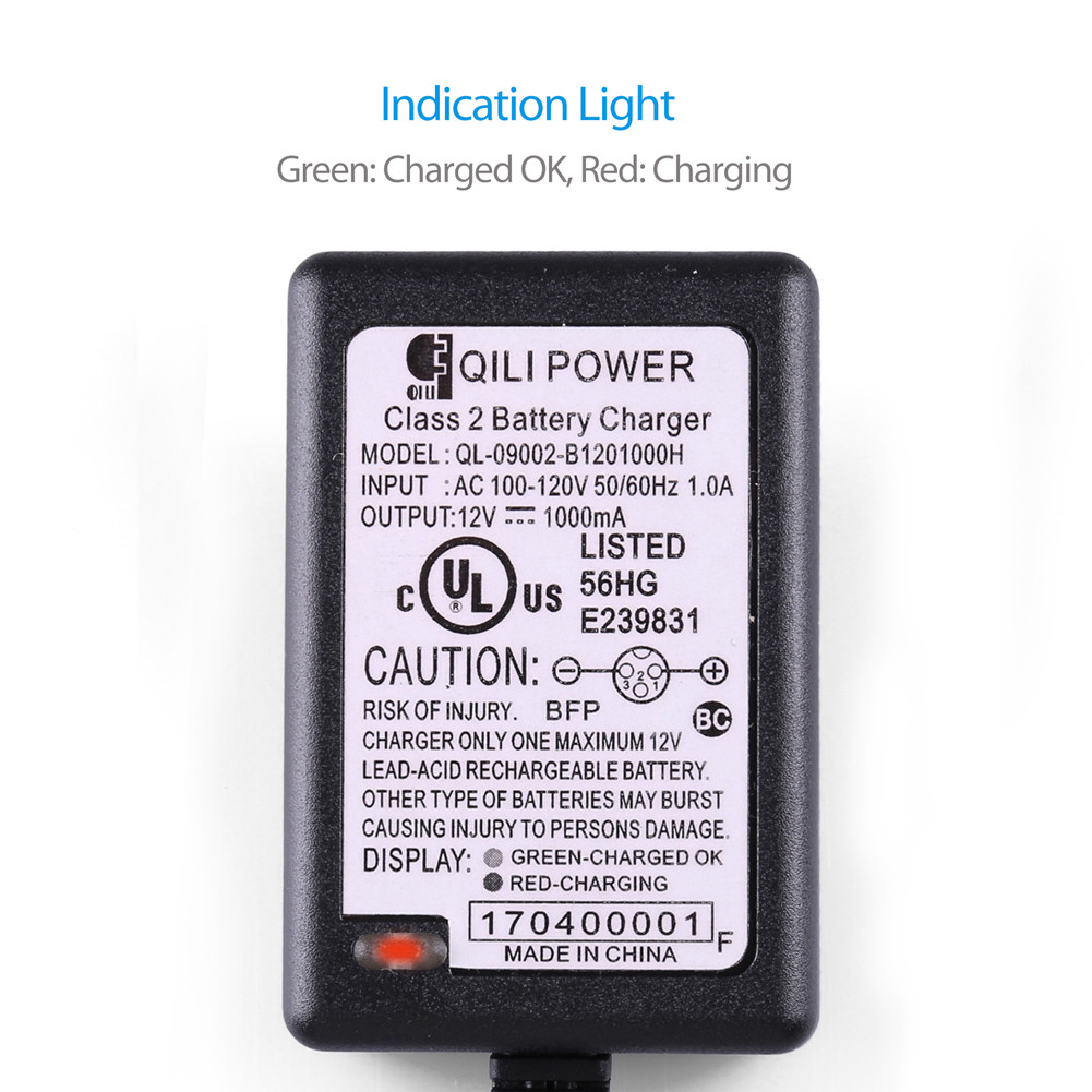 12V Fast Electric Scooter Battery Charger Power Supply for Razor E90 Accelerator