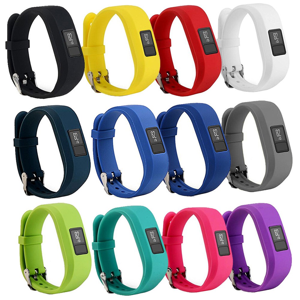 Silicone Replacement Wrist Watch Band Strap for Garmin 3 Vivofit 3