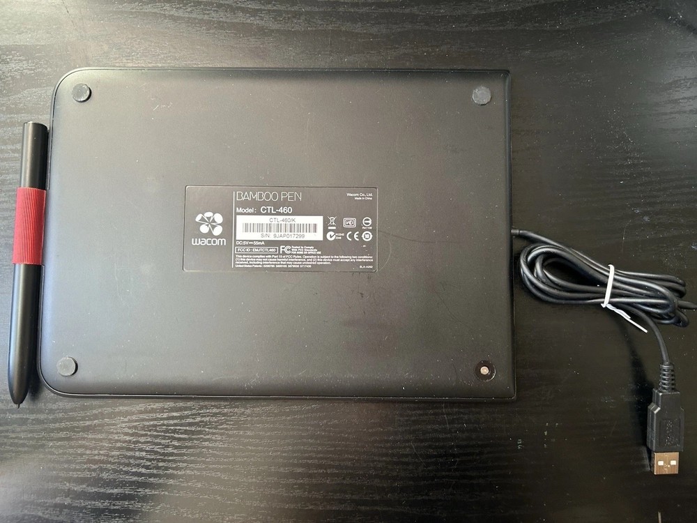 Wacom Bamboo CTL-460 Drawing Tablet
