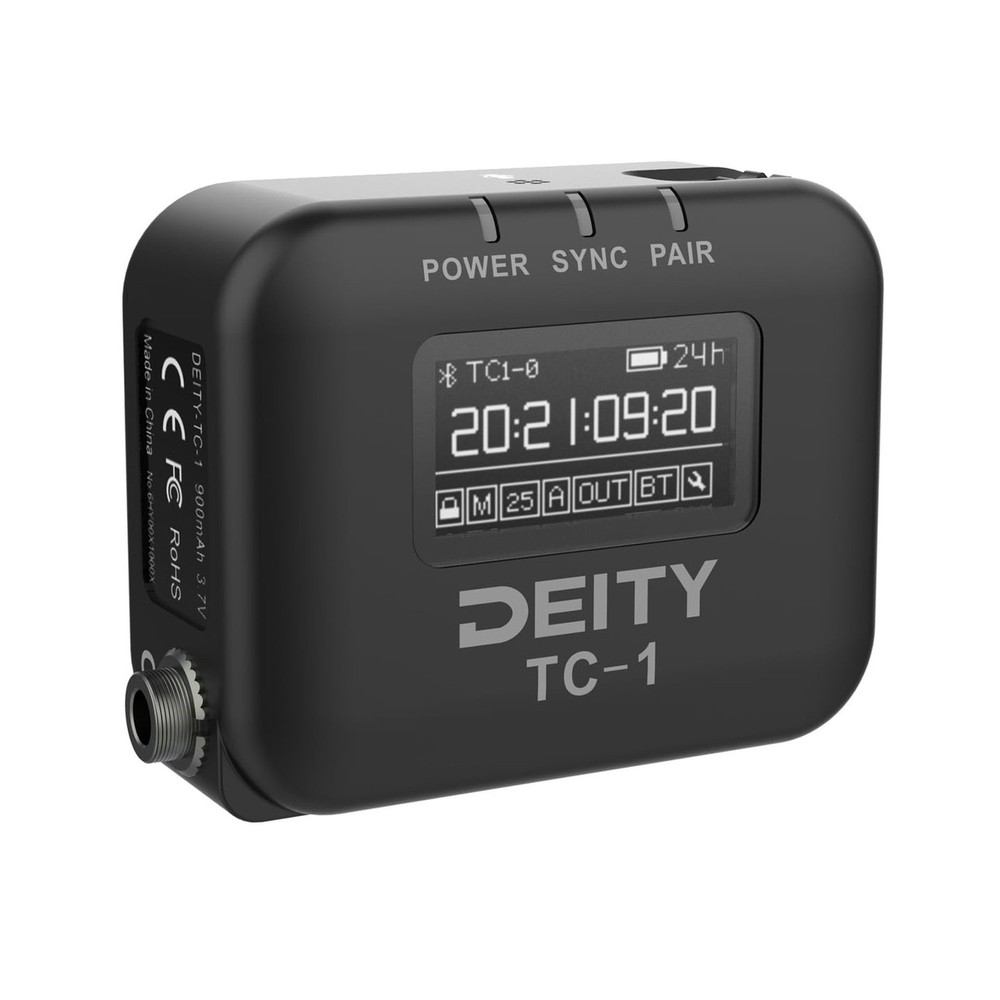 Deity TC-1 Wireless Timecode Box Generator with Locking 3.5mm Timecode Port, ...