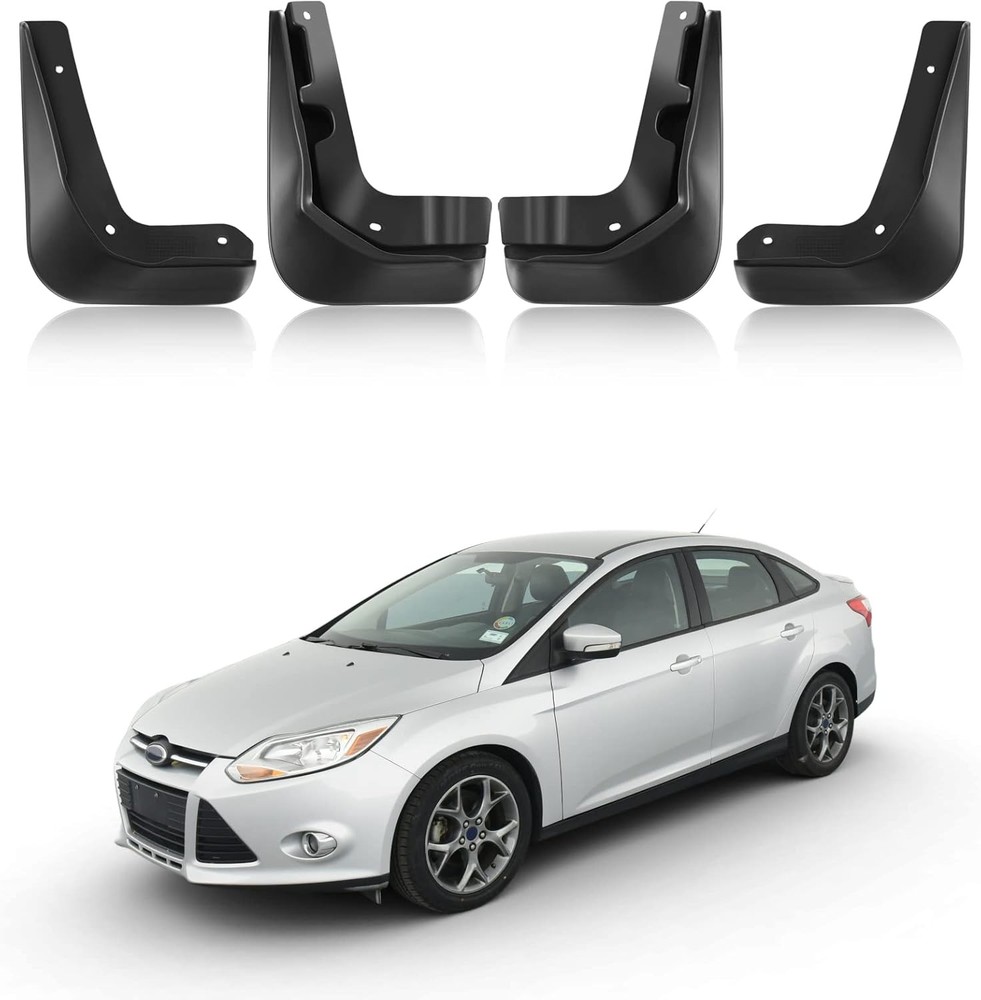 BDFHYK Mud Flaps Splash Guards 4PCS Front & Rear Side Mud Guards Compatible with