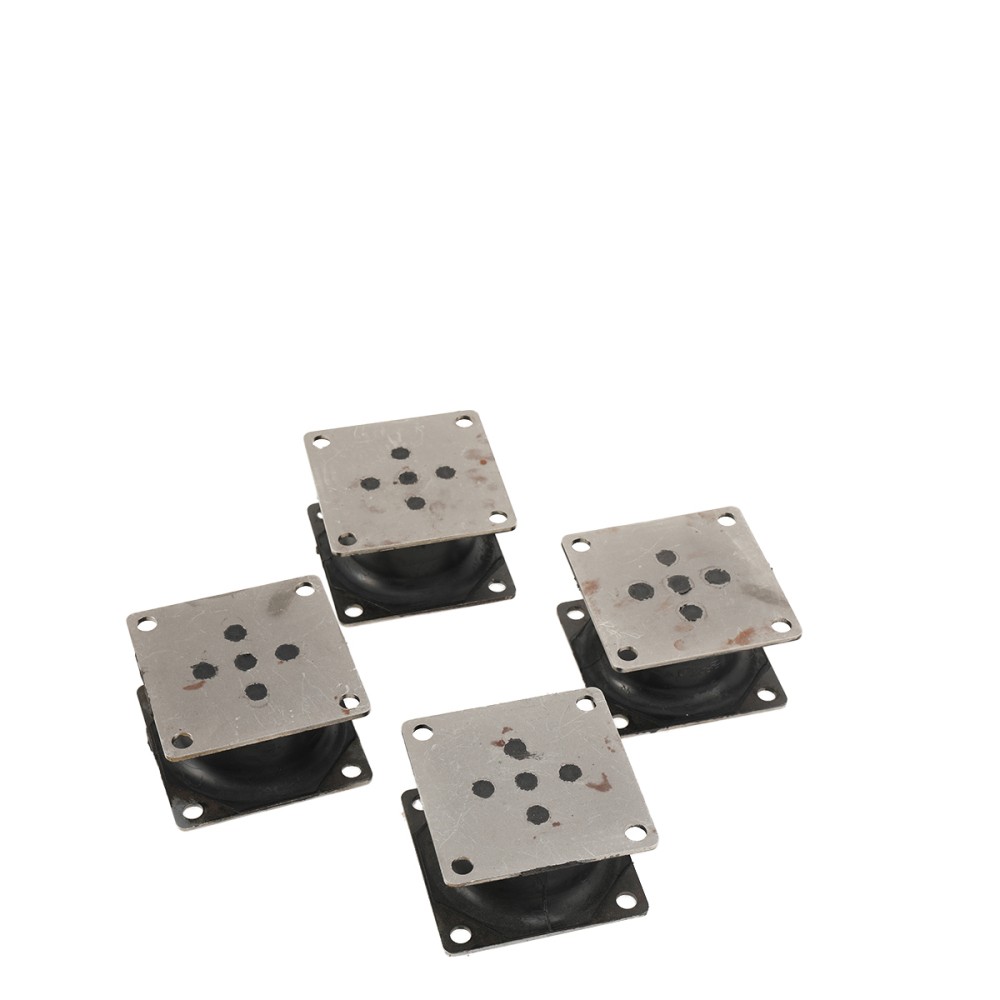 4 Pack - Small Vibratory Plate Compactor Rubber Isolator Shock Mount Replacement