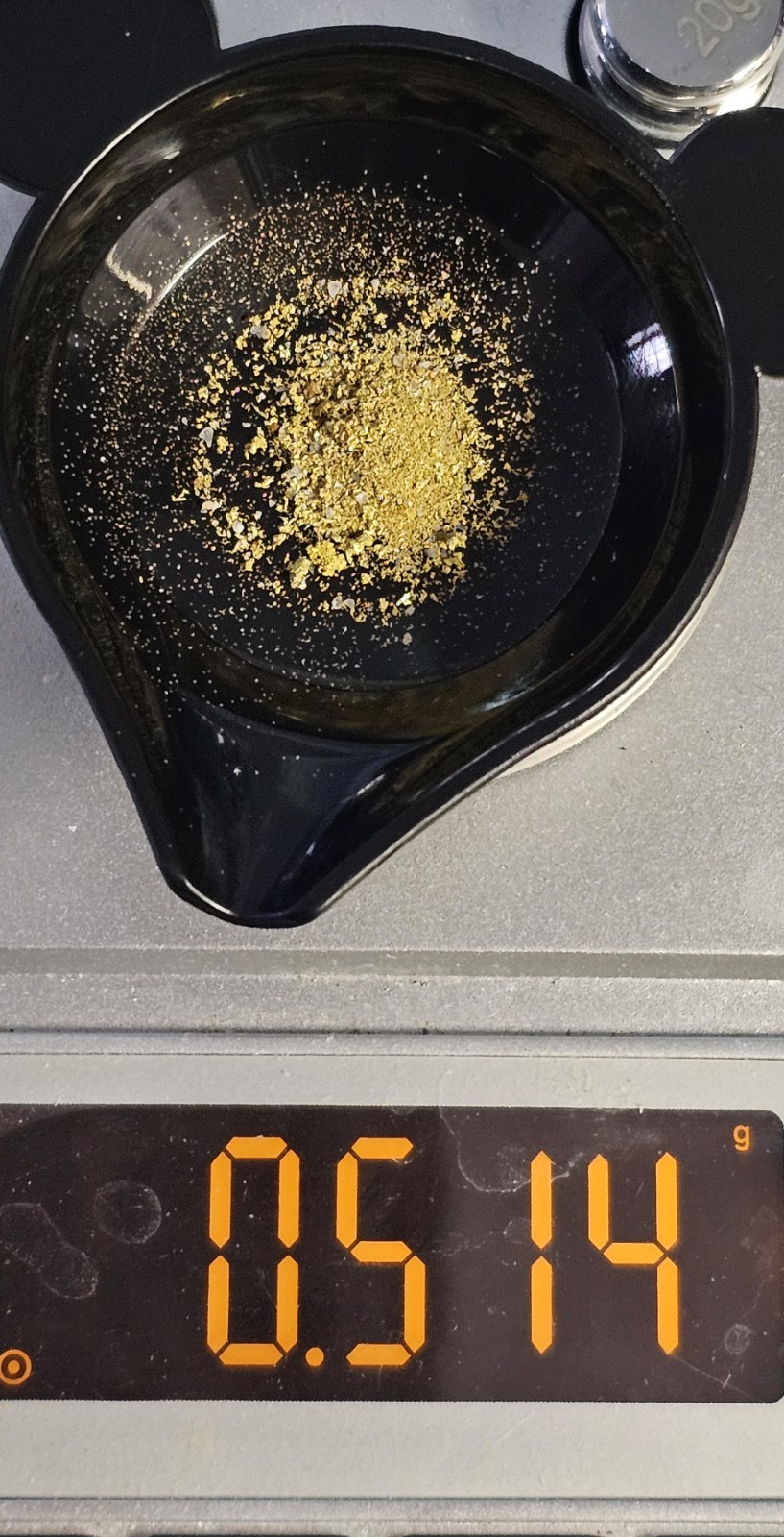 .514g Extremely Rare Belshazzar Mine Specimen Fines, Wires, Spinels Etc.