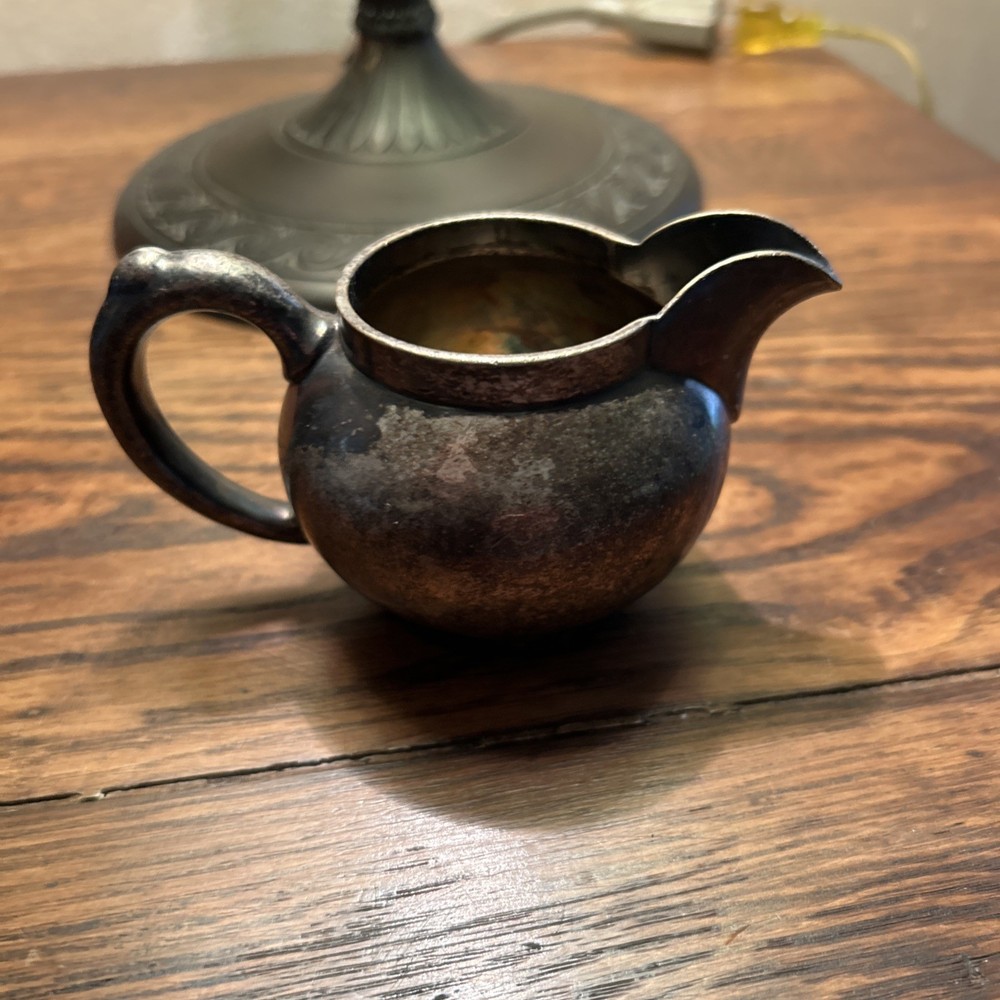 Reed & Barton Silver Soldered #341 Creamer  Made For The Historic Boston Hotel!