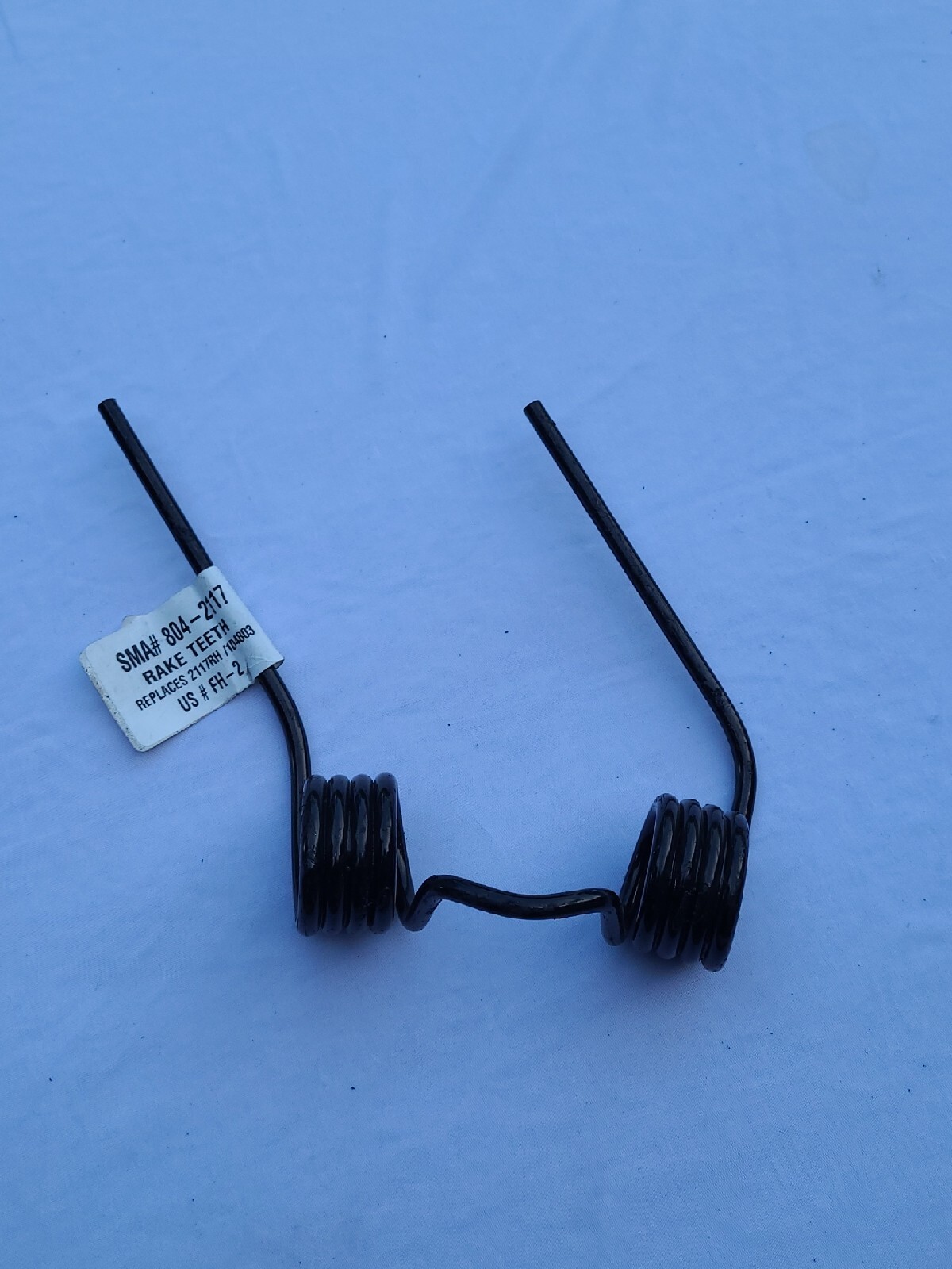 Farm Hand 2117 Double Tine Rake Teeth 5.25" Tines x 4.5" Wide Replaces 2117RH