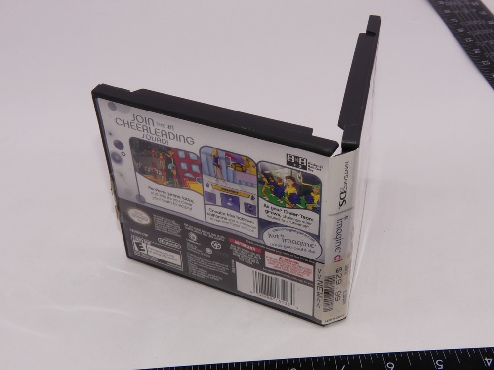 Authentic Imagine Cheerleader Nintendo DS Case Only No Game