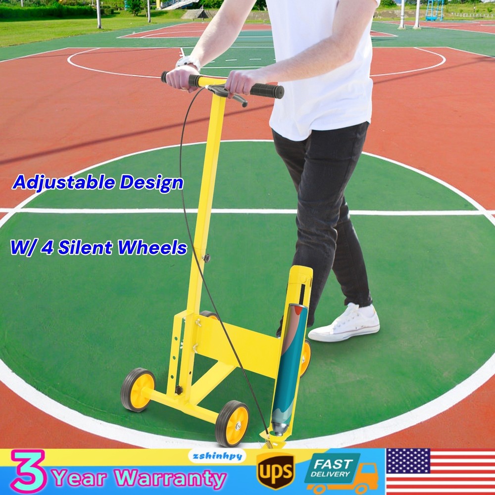 Score Line Striping Machine Multi-Function Striping Line Marking Machine 4-Wheel