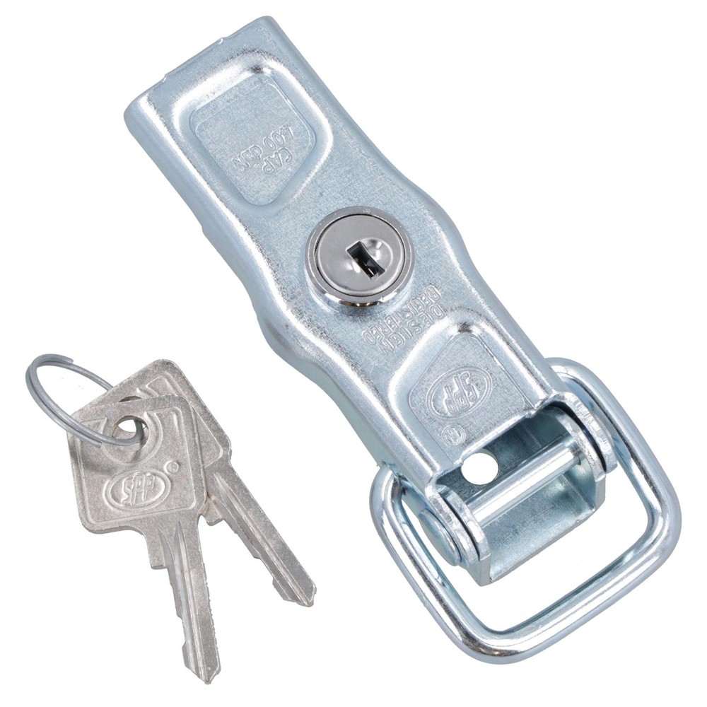 Over Centre Catch Toggle Clamp Large 10cm Lockable High Capacity Two Keys