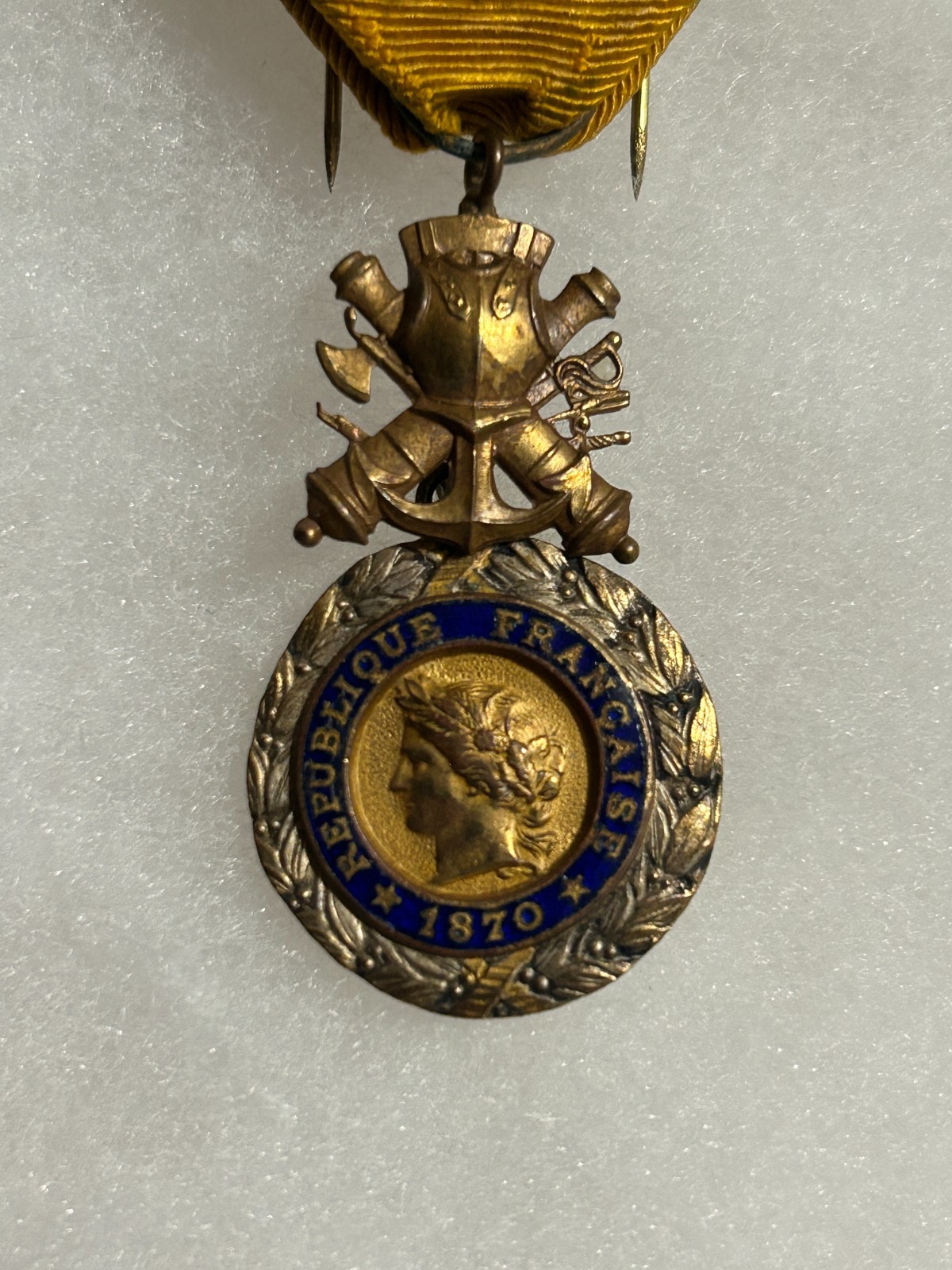 WW1 French (Médaille Militaire), 3rd Republic, 1870-1951 Issue Military Medal